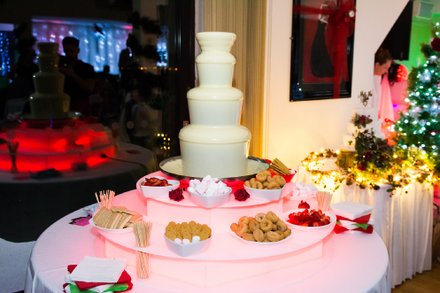 christmas chocolate fountain